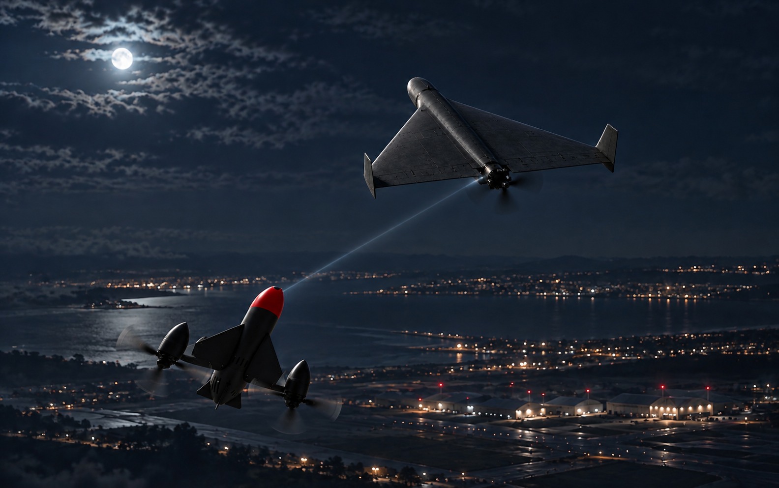 AI Tracking Module for Interceptor Drones: 6 TOPS vs. 3 TOPS at Night