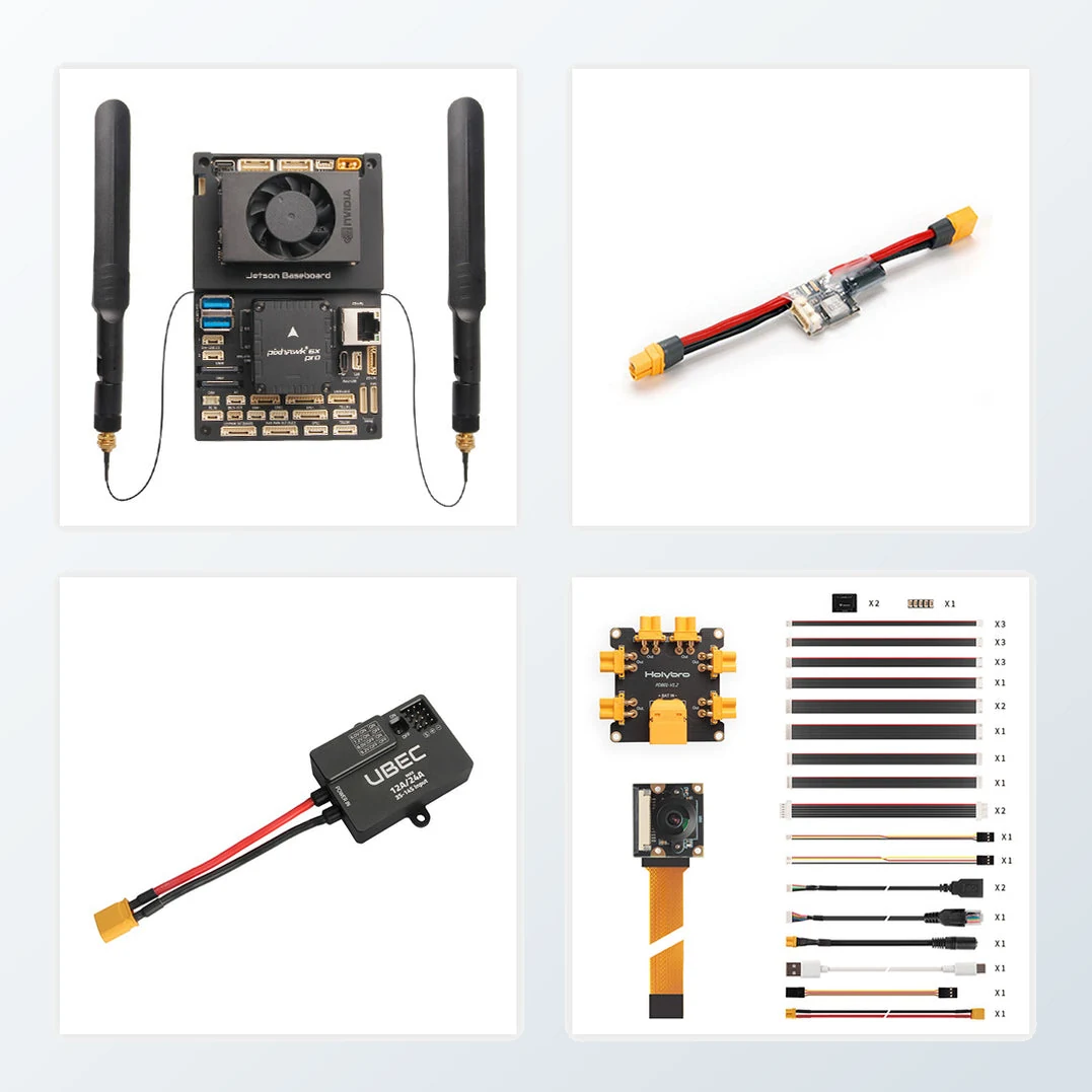 Holybro Pixhawk Jetson 6X Pro Baseboard Bundle — โมดูลปัญญาประดิษฐ์