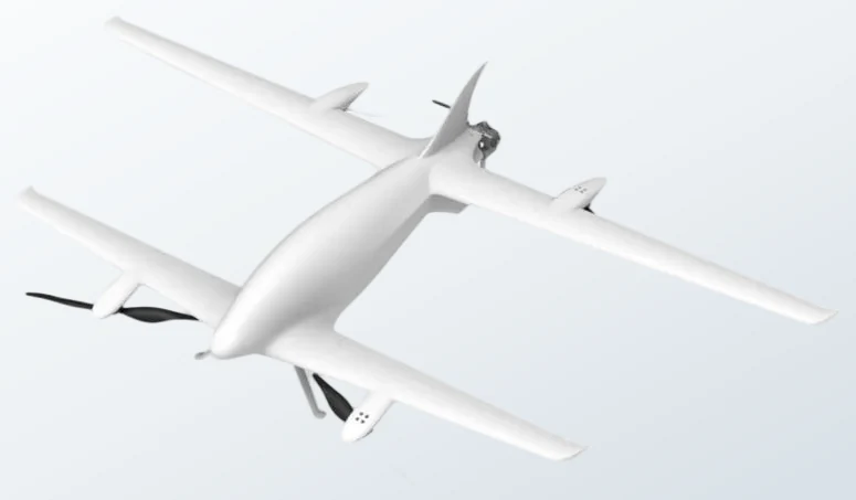 AT-G18Y Hybrid-Electric VTOL Fixed-Wing UAV — อากาศยานปีกตรึงขึ้น-ลงดิ่ง