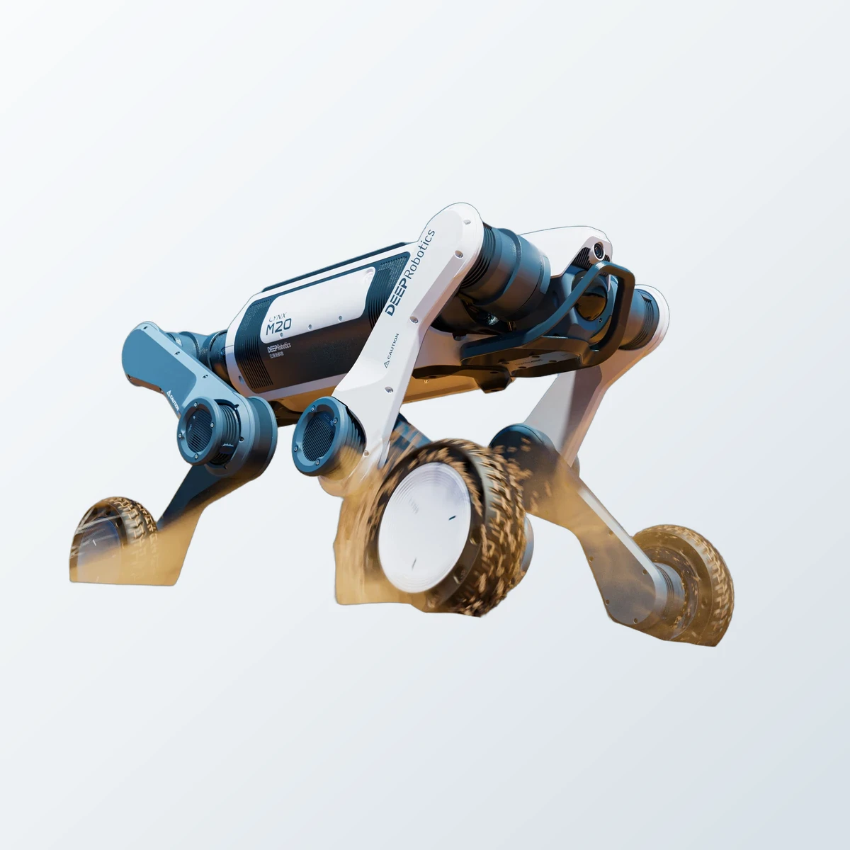 S1 All-Terrain Wheeled Quadruped Robot — Unmanned Ground Vehicles