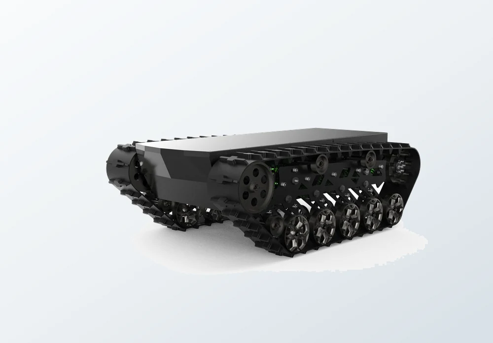 Aerosys AT-T125 Tracked Robot Chassis — Xe mặt đất không người lái