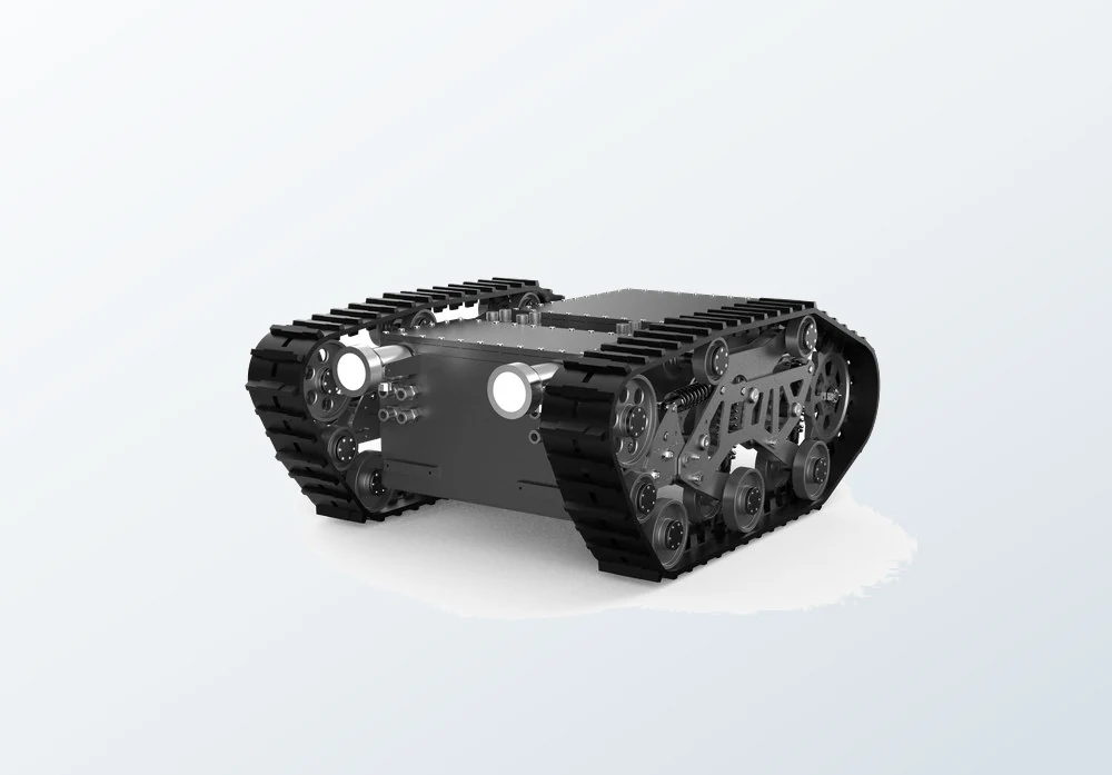 Aerosys AT-T350 Tracked Robot Chassis — Xe mặt đất không người lái