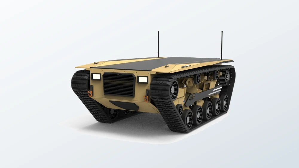 Aerosys AT-T500-L Tracked Robot Chassis — Xe mặt đất không người lái