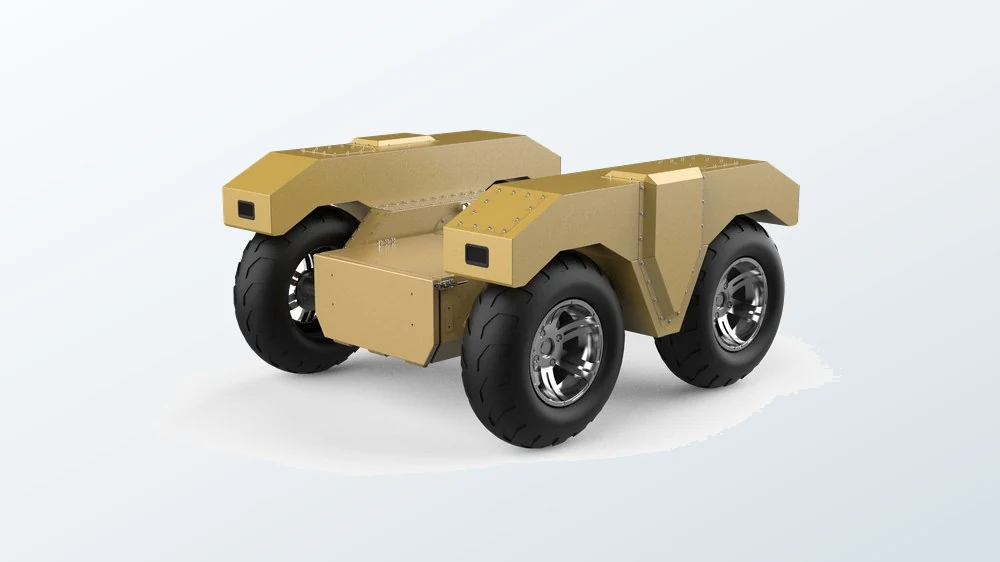 Aerosys AT-W250 Wheeled Robot Chassis — Xe mặt đất không người lái