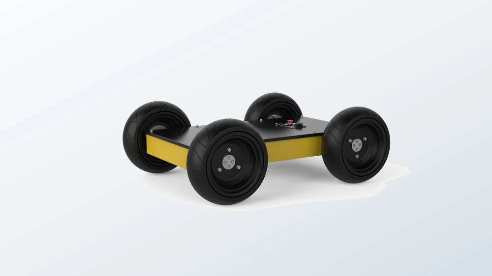 Aerosys AT-W50-S Wheeled Robot Chassis — Xe mặt đất không người lái