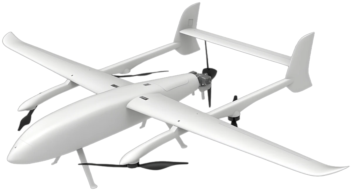 AT-G10Y Hybrid-Electric VTOL Fixed-Wing UAV — VTOL-Flächenflugzeuge
