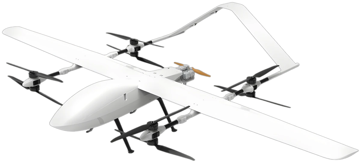 AT-G75 Hybrid-Electric VTOL Fixed-Wing UAV — VTOL-Flächenflugzeuge