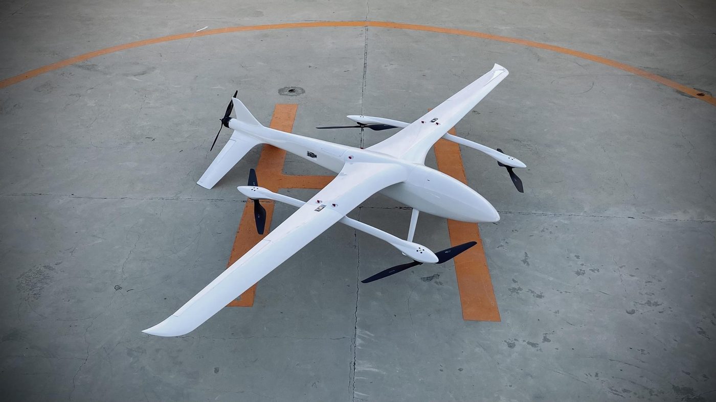 AT-G10 Electric VTOL Fixed-Wing UAV photo 2