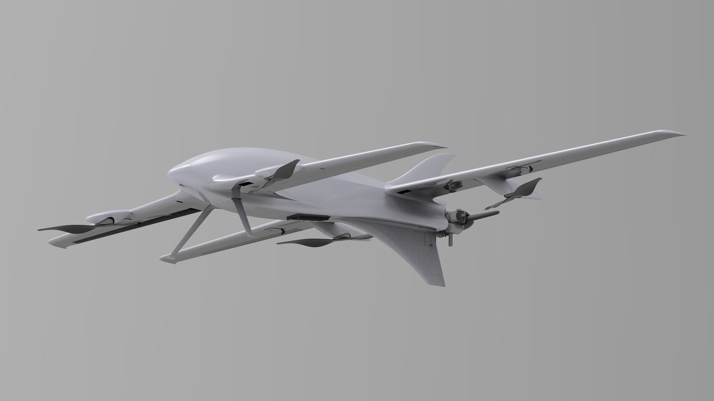 AT-G18Y Hybrid-Electric VTOL Fixed-Wing UAV photo 1