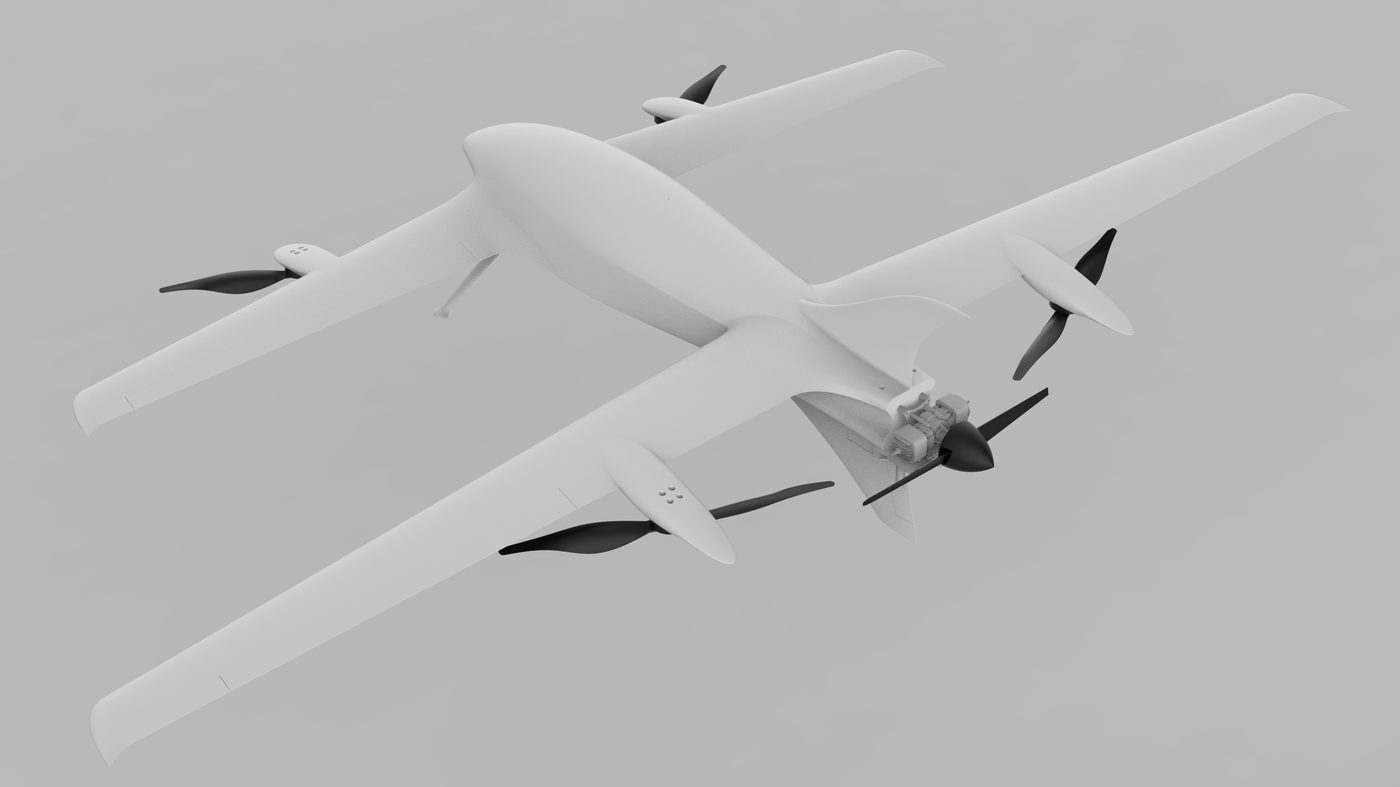 AT-G18Y Hybrid-Electric VTOL Fixed-Wing UAV photo 2