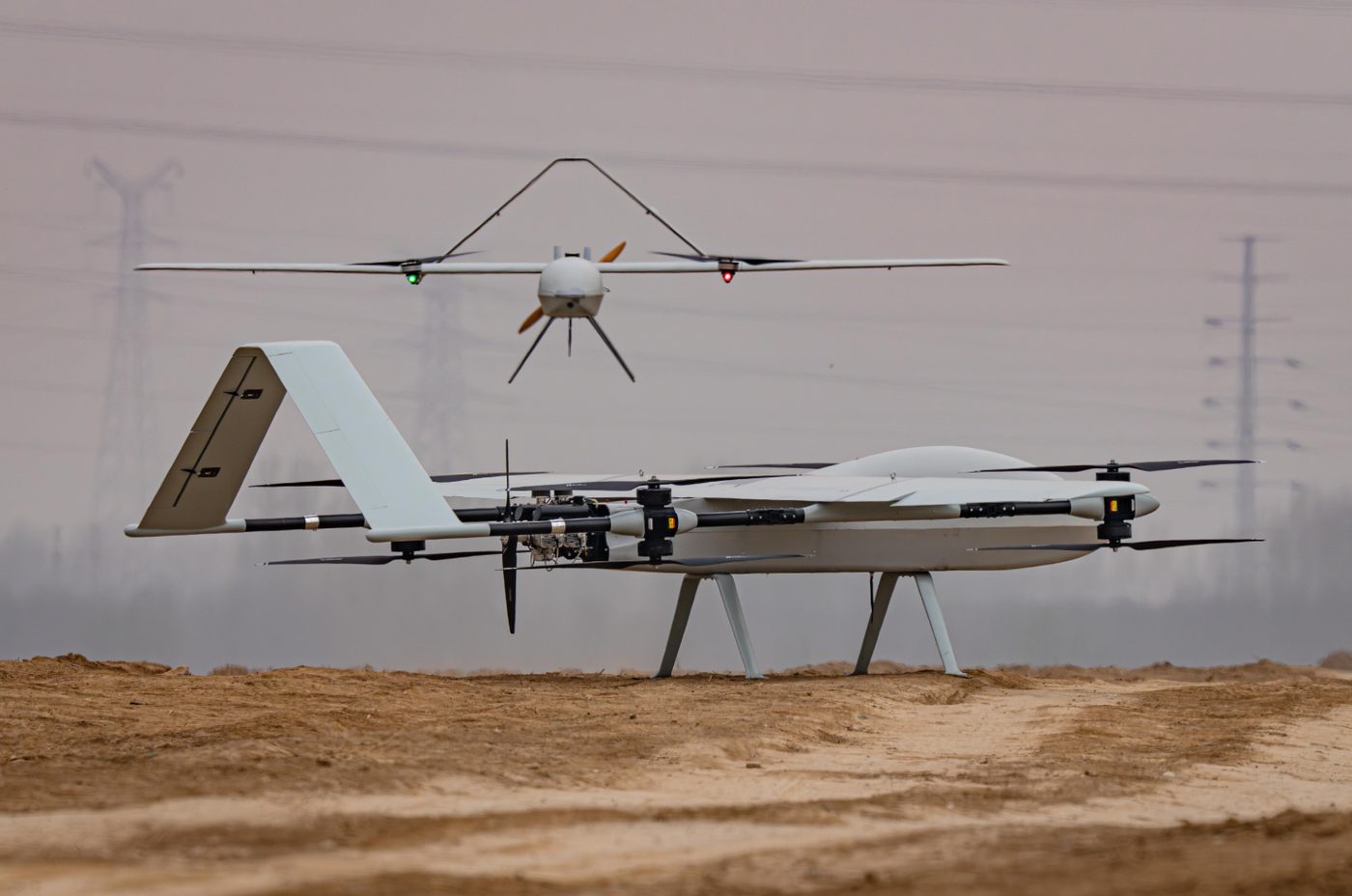 AT-G75 Hybrid-Electric VTOL Fixed-Wing UAV photo 3