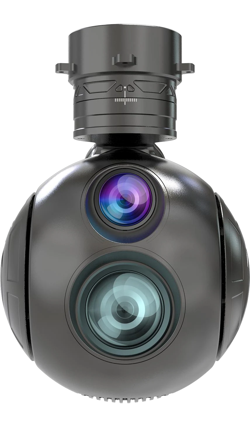 AT-115D Three-Axis Dual-Light Gimbal — Gimbals & Cameras, AT-115D