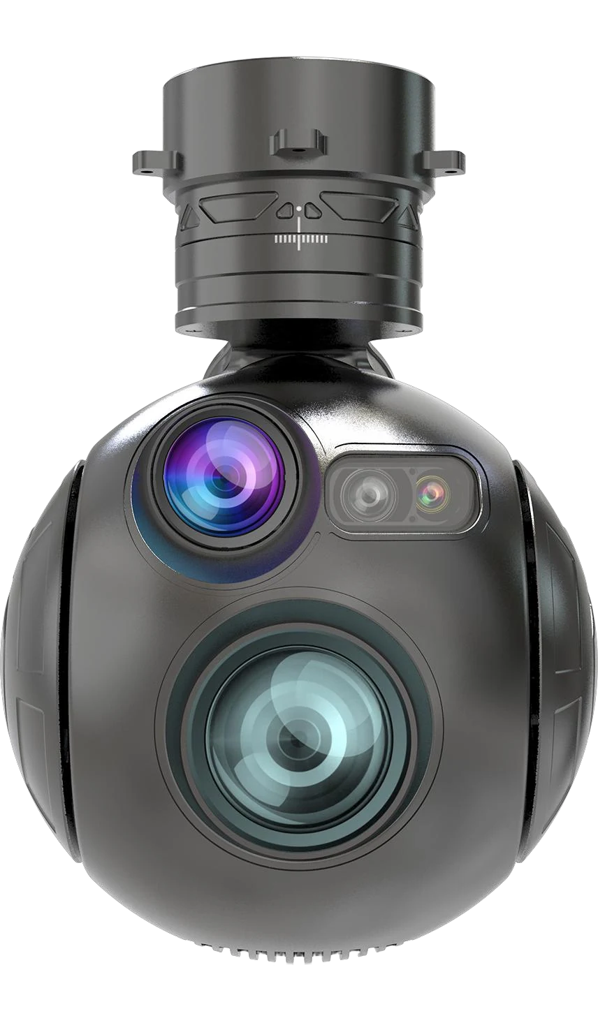 AT-115T Three-Axis Triple-Light Gimbal — Gimbals & Cameras