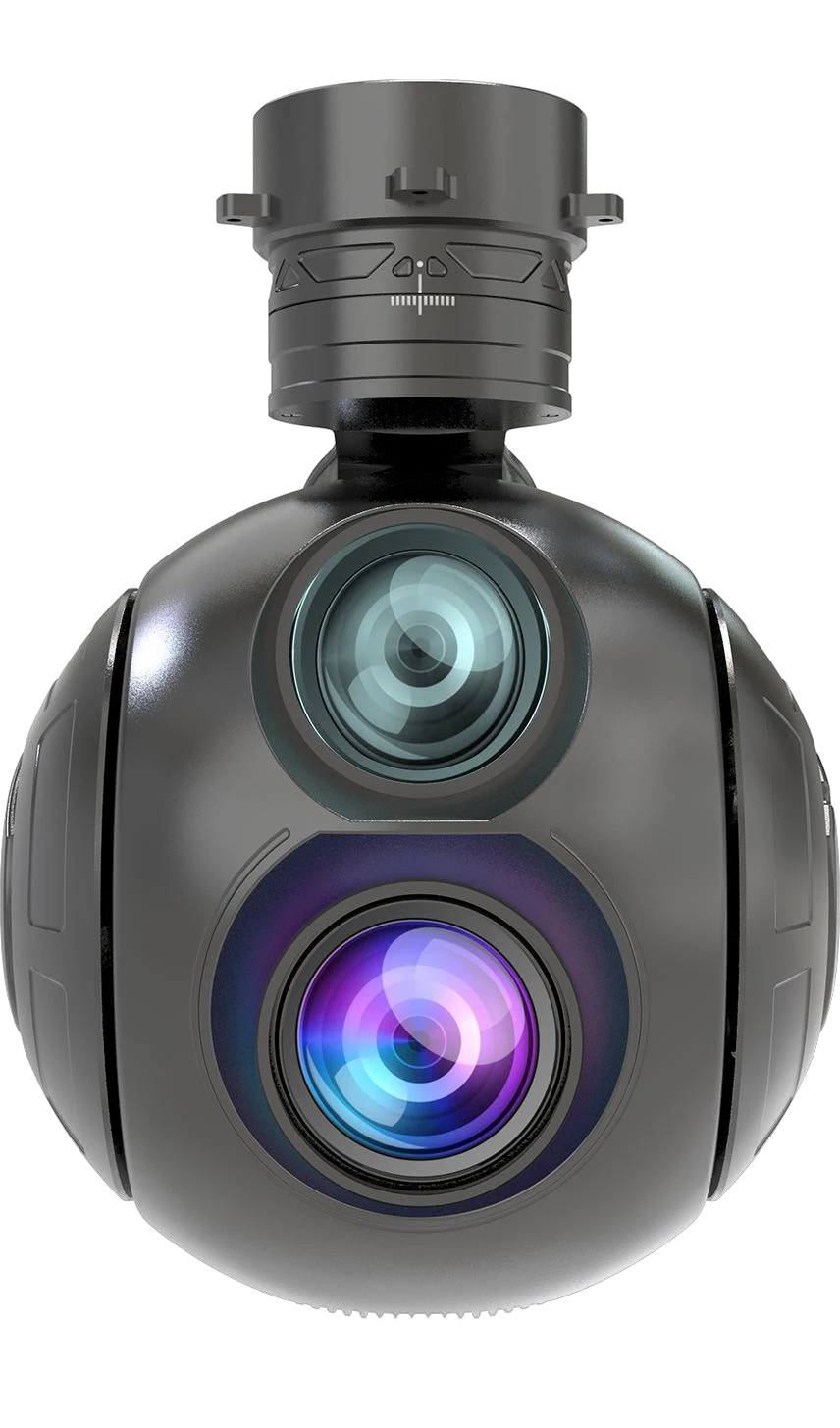 AT-135D Three-Axis Dual-Light Gimbal — Gimbals & Cameras, AT-135D