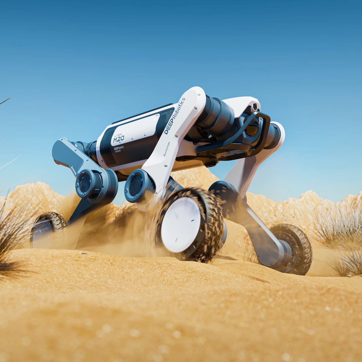 S1 All-Terrain Wheeled Quadruped Robot — Unmanned Ground Vehicles, S1