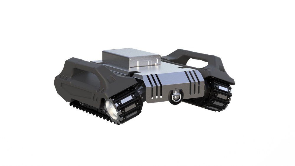 Aerosys AT-G40 Magnetic Wall-Climbing Chassis, side view