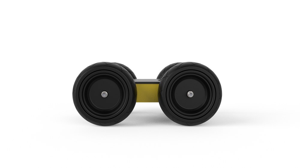 Aerosys AT-W25 Wheeled Robot Chassis, side view