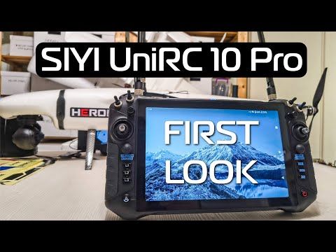 Triple-Frequency HD Video System - SIYI UniRC 10 Pro HD GCS first look + latest UniGCS app!!!